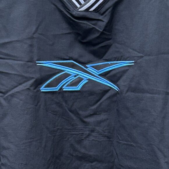 NEW Reebok V-Neck Long Sleeve Pullover Uniform Woven Crew Windbreaker-Size Small - Picture 3 of 14